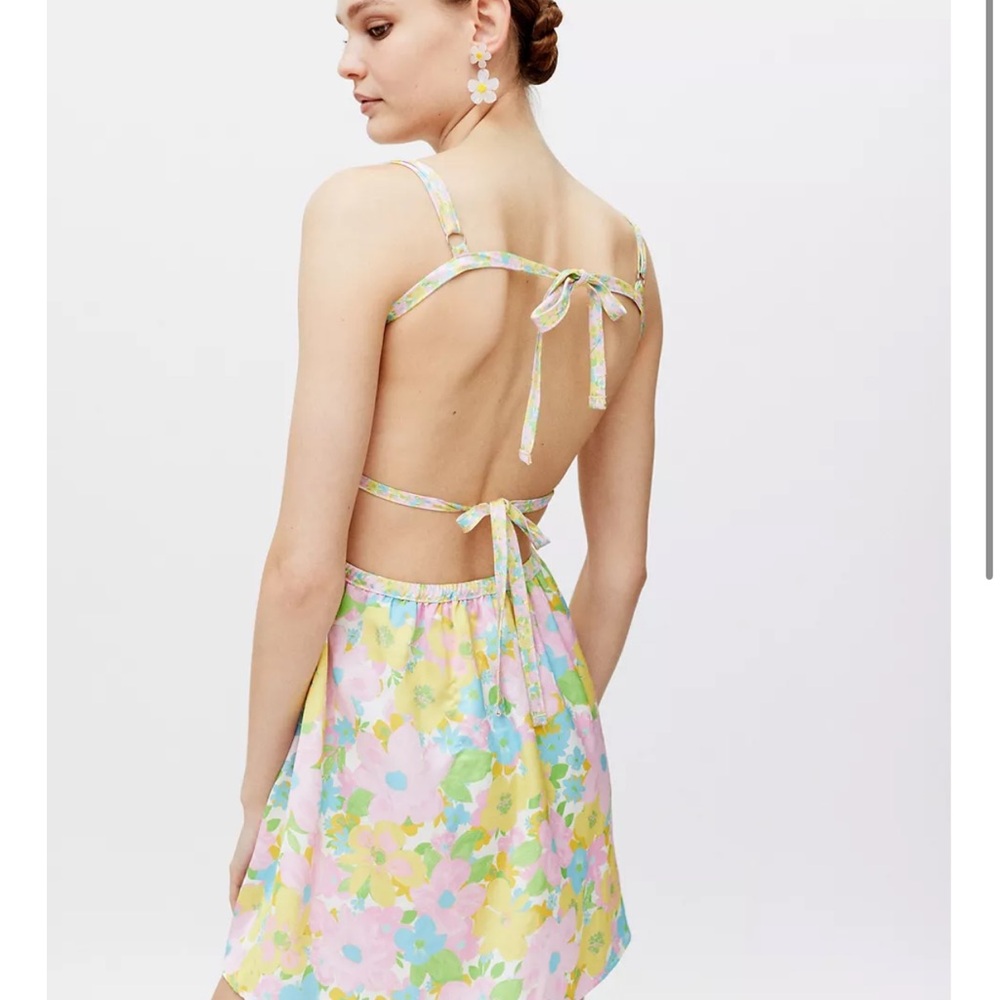 For Love And Lemons Emily backless minidress - Picture 6 of 7